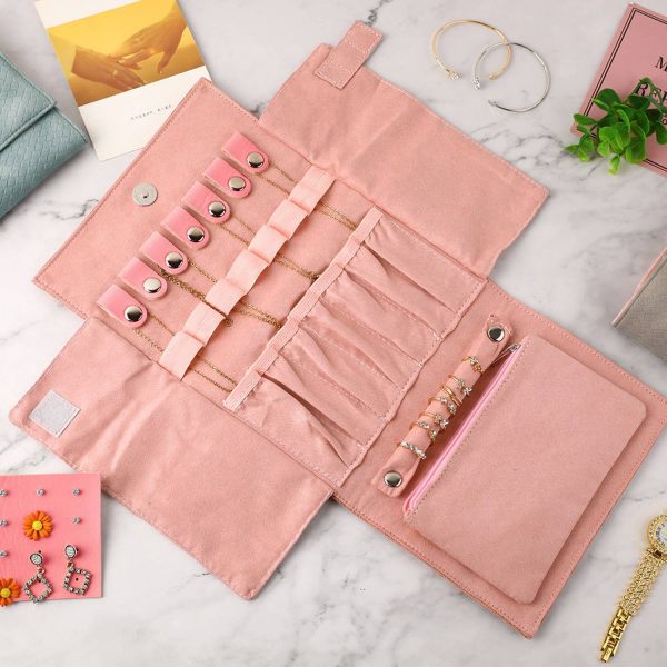 Jewelry Organizer resembling leather bag