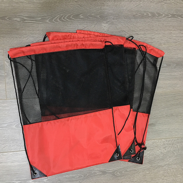 Mesh Drawstring Backpack