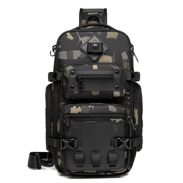 Oxford Sling Backpack Large Capacity Shoulder Crossbody Bags