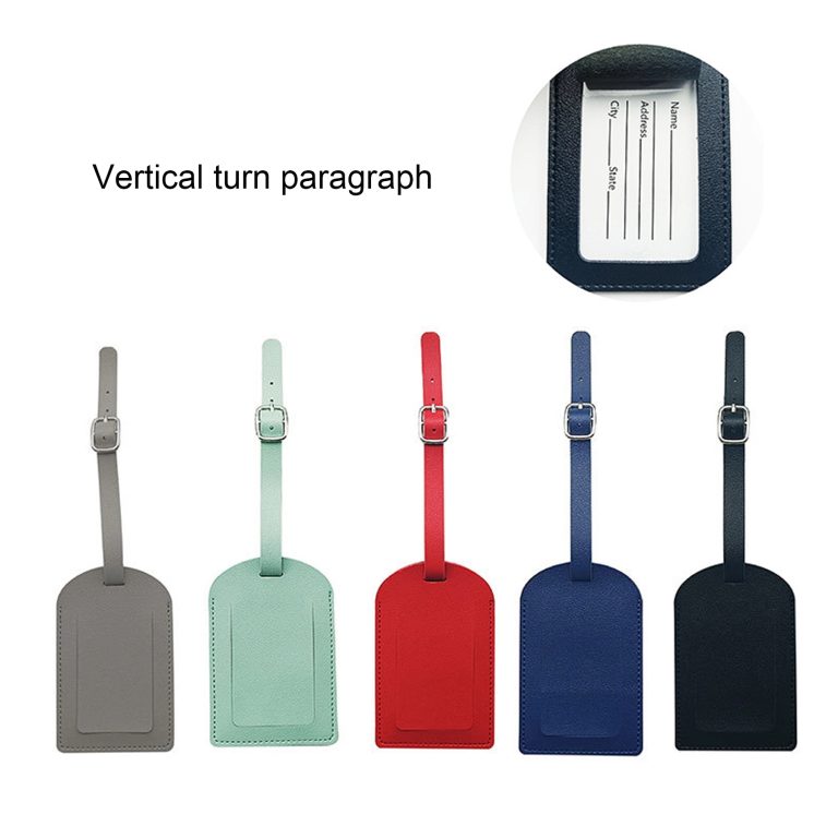 Leather Luggage Tags BagsTraveling Accessories