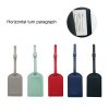 Leather Luggage Tags BagsTraveling Accessories