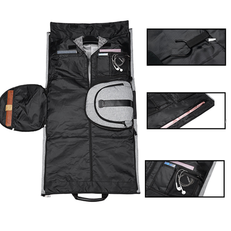 Convertible Garment Bag with Shoulder Strap