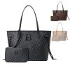 Pvc Check Waterproof Tote Bag For Women
