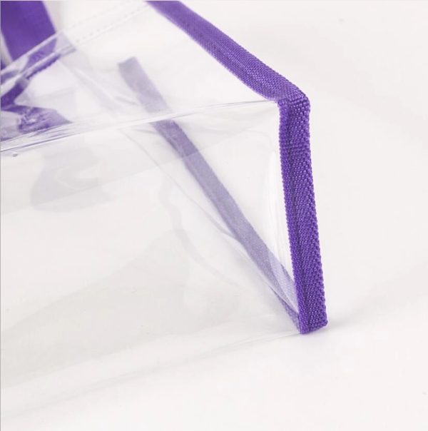 Clear Pvc Stadium Tote Bag