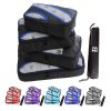 Folding Mesh Travel Storage Bags Set