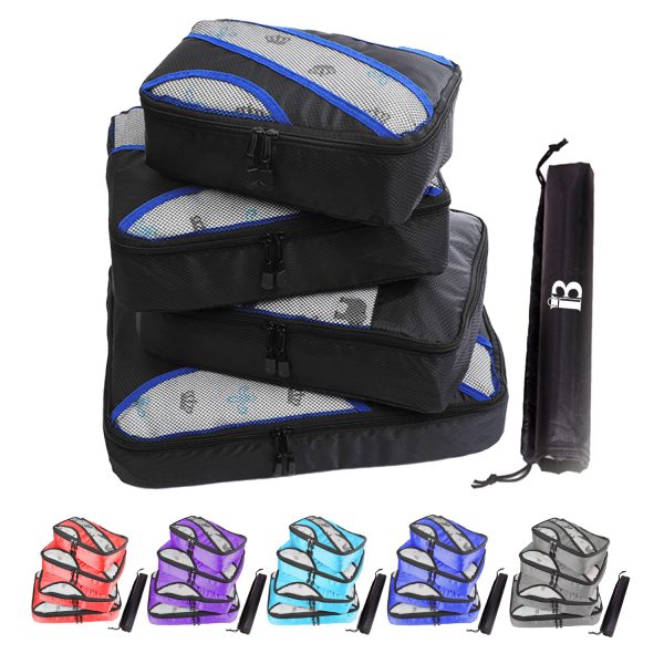 Folding Mesh Travel Storage Bags Set