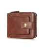 PU Leather Slim Wallet For Men