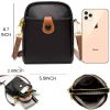 Genuine Leather Small Crossbody Cell Phone for Women Purses