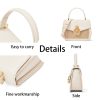 Genuine Leather woven cross-body bag