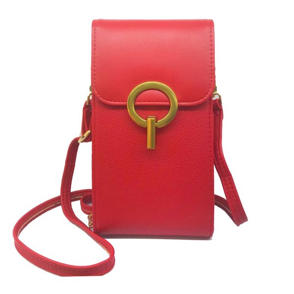 PU Cross Body Cell Phone Purse