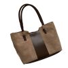 Large Capacity PU Tote Bag for women