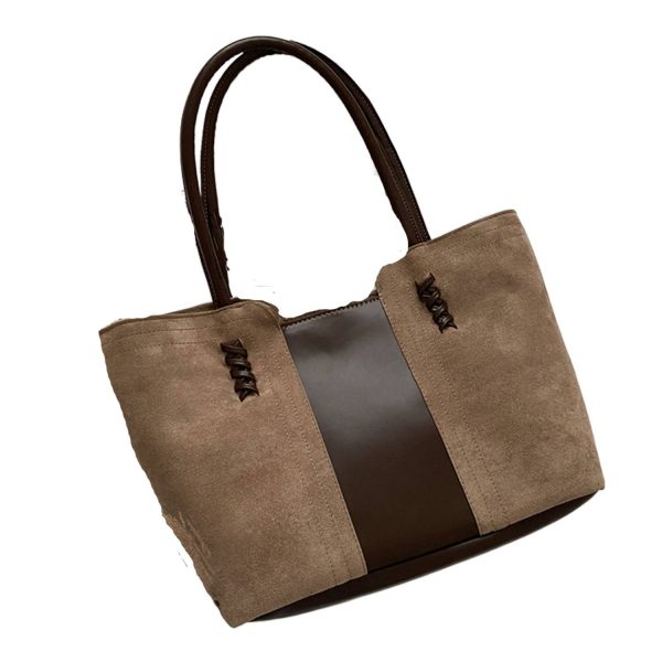 Large Capacity PU Tote Bag for women