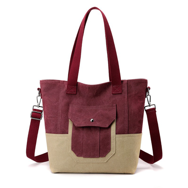 Canvas Laptop Tote Work Bag