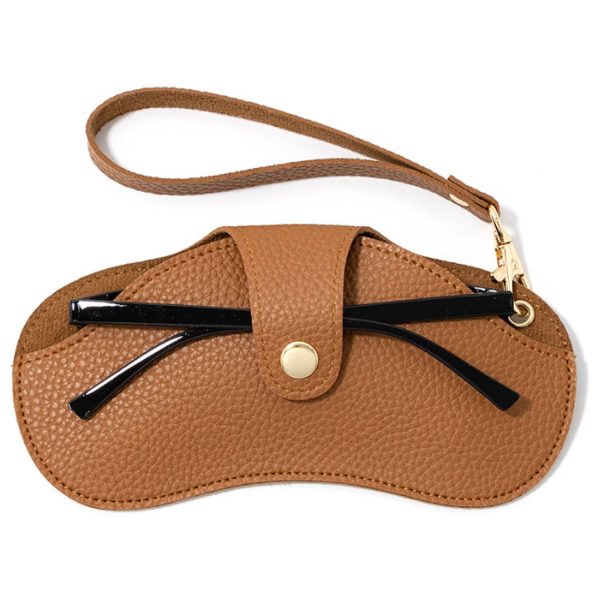 PU Leather Sunglasses Storage Bag