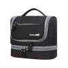 Multi functional dry wet separation makeup wash bag