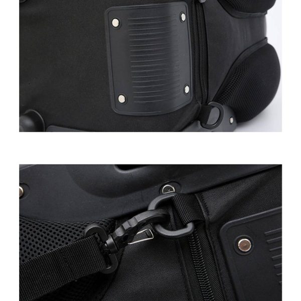 Oxford Rolling with 4 Wheels Travel Backpack Duffel bag Men