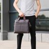 PU Crossbody Business Briefcase Laptop Bag