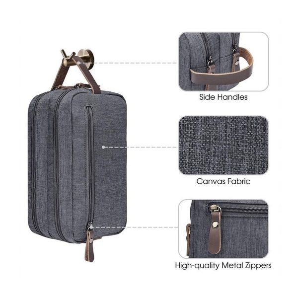 Oxford Travel Toiletry Bag for Women and Men