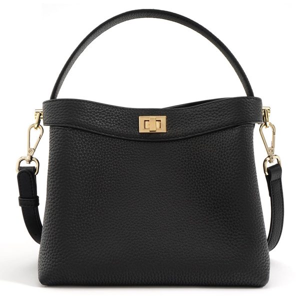 Genuine Leather Women's Bucket Bag