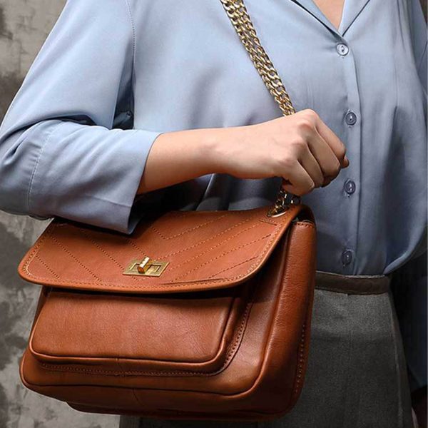 Leather Women Tote Bag