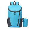 Outdoor anti splash folding backpack