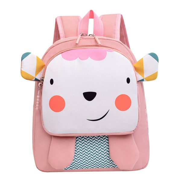 Nylon animal shaped kindergarten school backpack