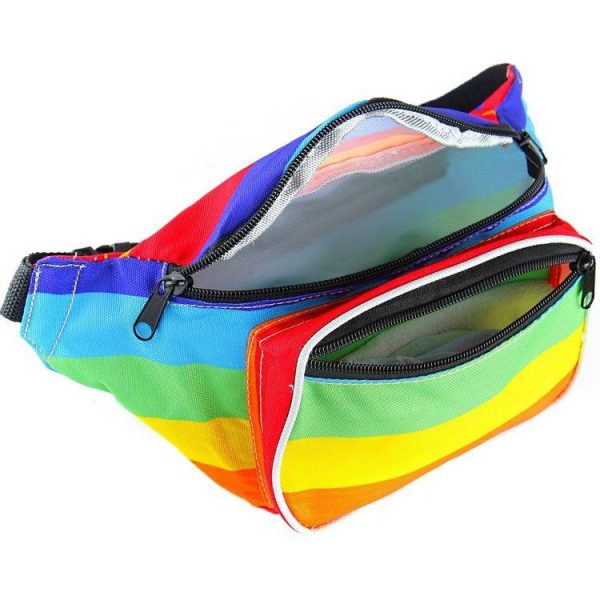 Rainbow Color Running Pocket