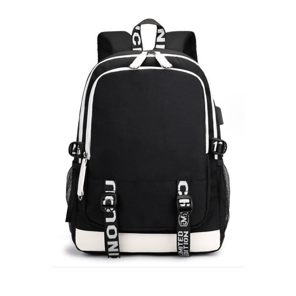 Oxford Cloth Backpack With USB Charging Port