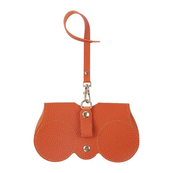 Soft Fake Leather Sunglasses Bag