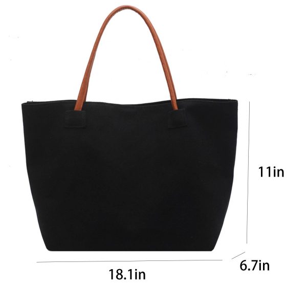 Canvas Tote Bag Student Casual Fashion