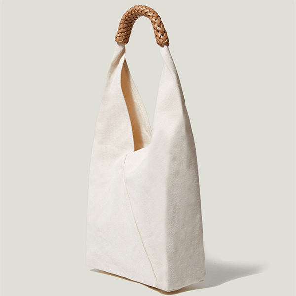 Canvas Saddle Tote Bag