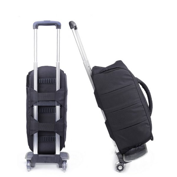 Nylon DSLR Camera Waterproof Gadget Black Dufelbag
