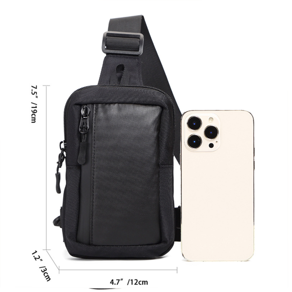 Adjustable strap chest bag