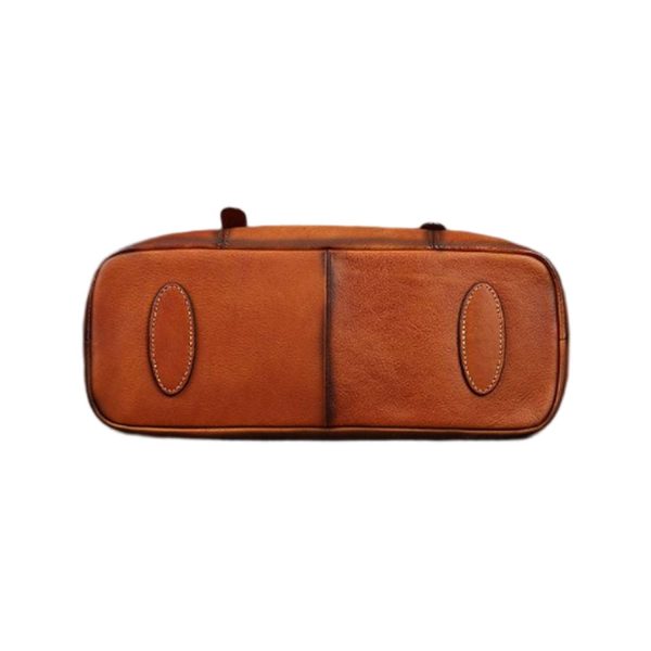 Genuine cowhide tote bag