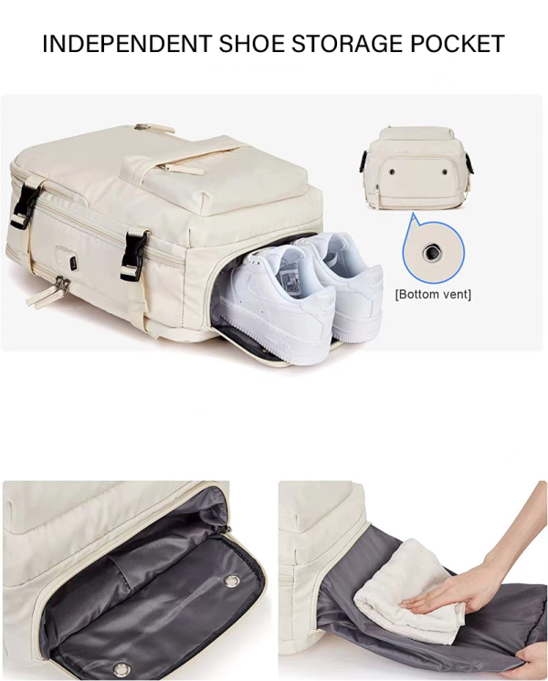 Gym Backpack Waterproof Business Laptop Bag