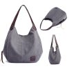 Canvas Women's Multi-pocket Tote Bag