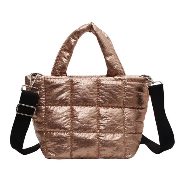 Nylon fluffy Crossbody Tote Bag
