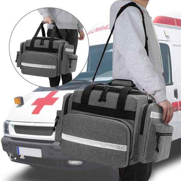 Professional Medical First Responder Bag with Detachable