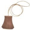 Genuine Leather Pull-out household halterneck key pouch