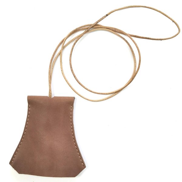 Genuine Leather Pull-out household halterneck key pouch