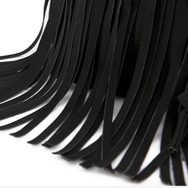 Tassel PU Leather Backpack for Women