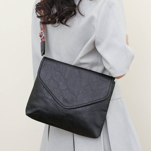 PU Leather Vintage Envelope Crossbody Bags