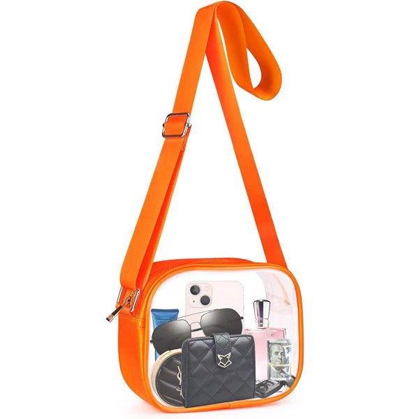 PVC Transparent Crossbody Bag