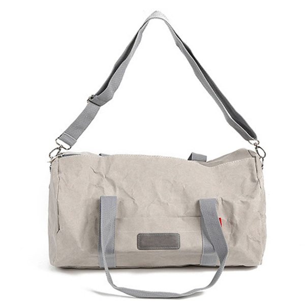 Foldable Travel Duffel Bags for Men Women Kraft paper