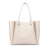 PU Large capacity shopping shoulder tote bag
