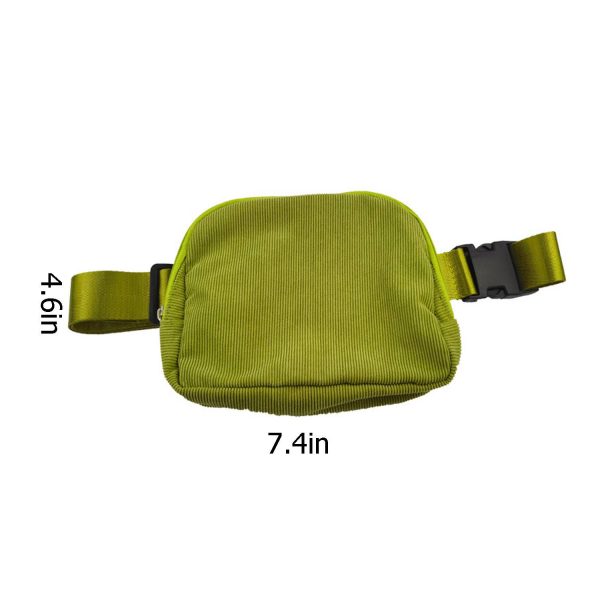 Outdoor Corduroy Fanny Pack Waist Bag