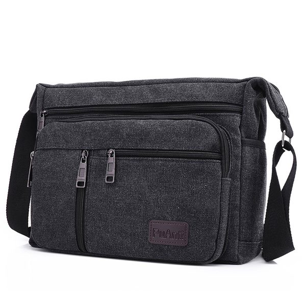 Multi layer canvas bag
