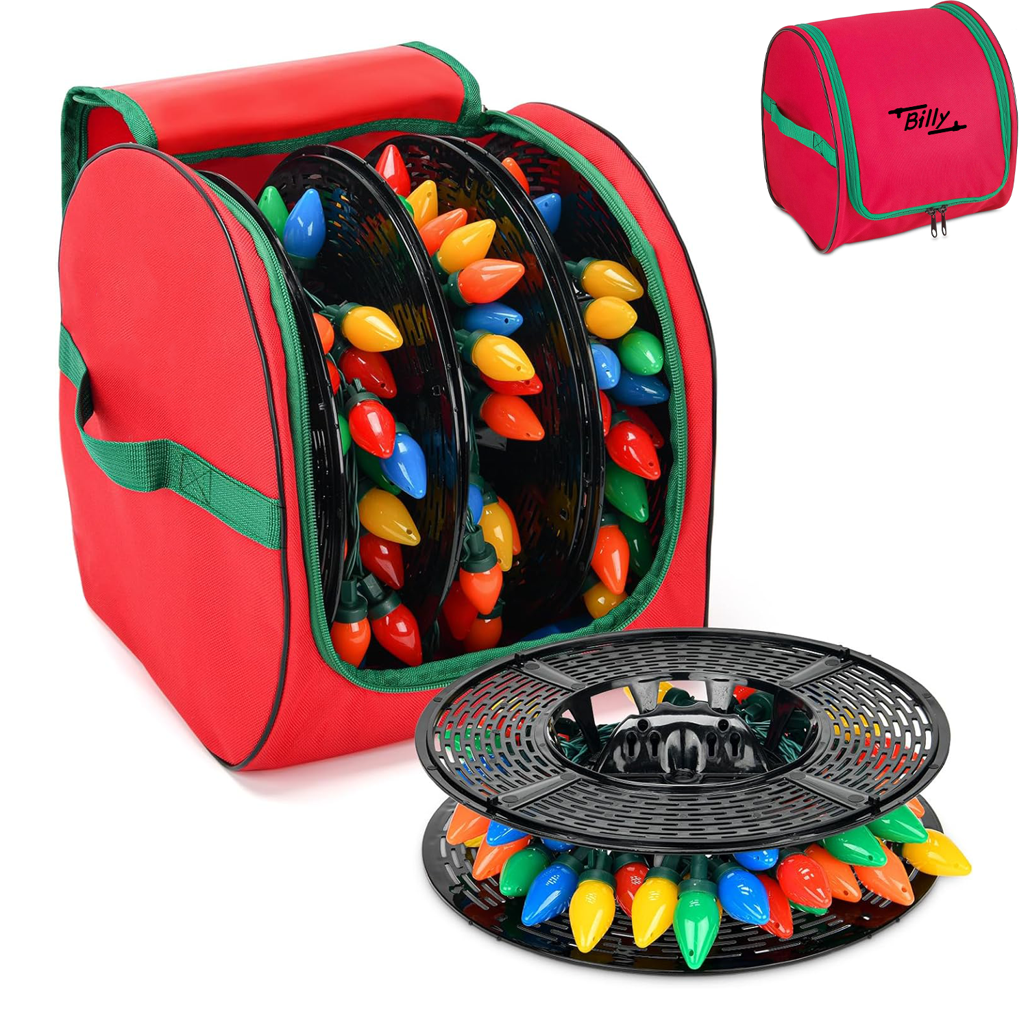 Oxford Christmas Light Storage Bag Set