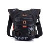 Nylon Outdoor Tactical Waist Bag With Earphone Hole
