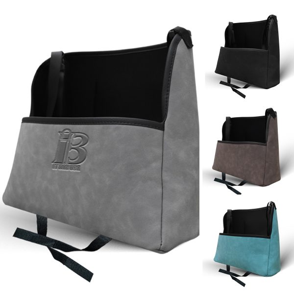 Genuine leather Car Handbag Holder Between Seats